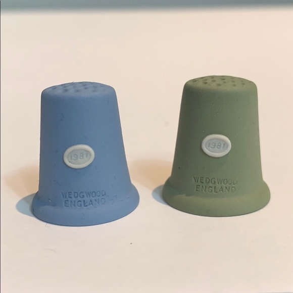 Wedgwood Holiday Wedgwood Christmas Thimbles Poshmark